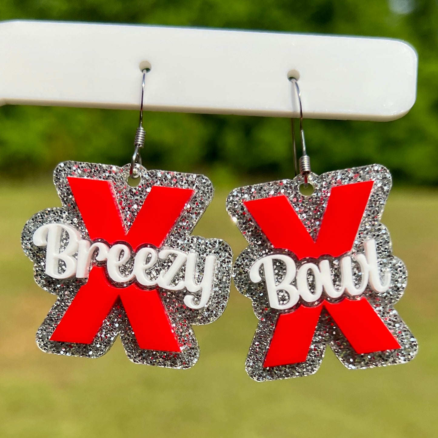 Breezy Bowl XX Earrings, Chris Brown 2025 Stadium Tour