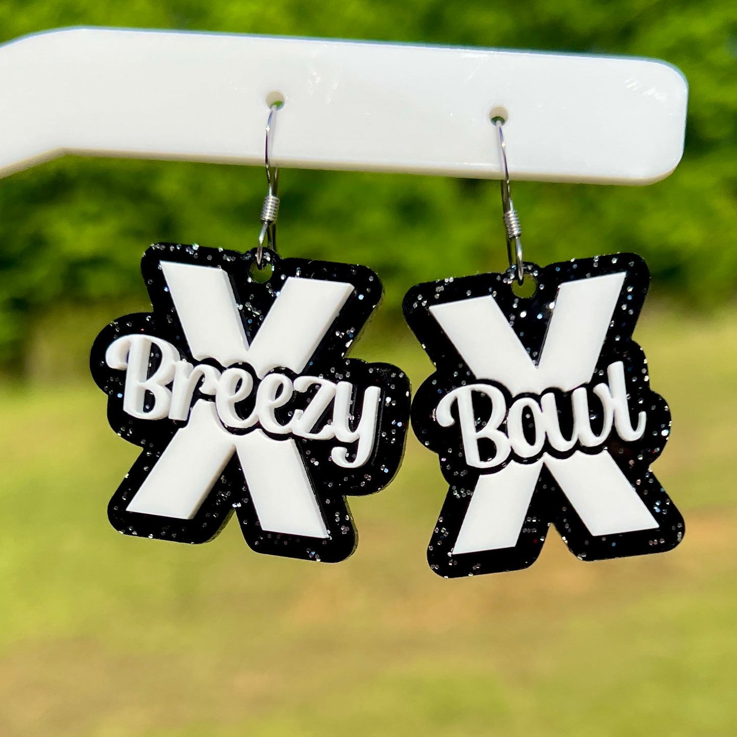 Breezy Bowl XX Earrings, Chris Brown 2025 Stadium Tour