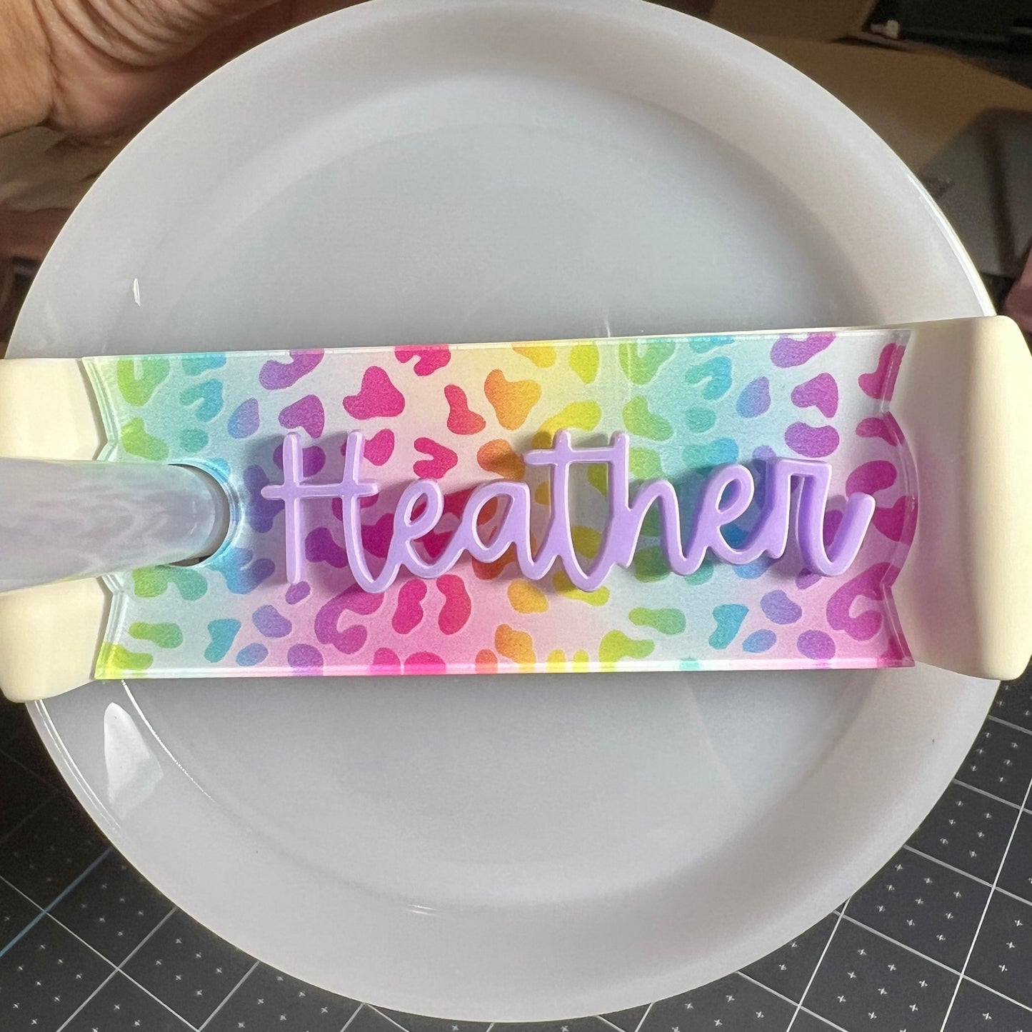 Stanley Tumbler Name Tag