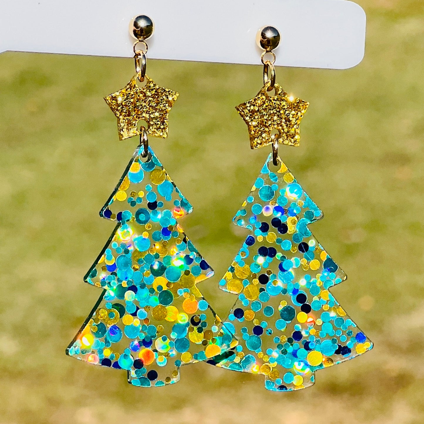 Christmas Tree Earrings