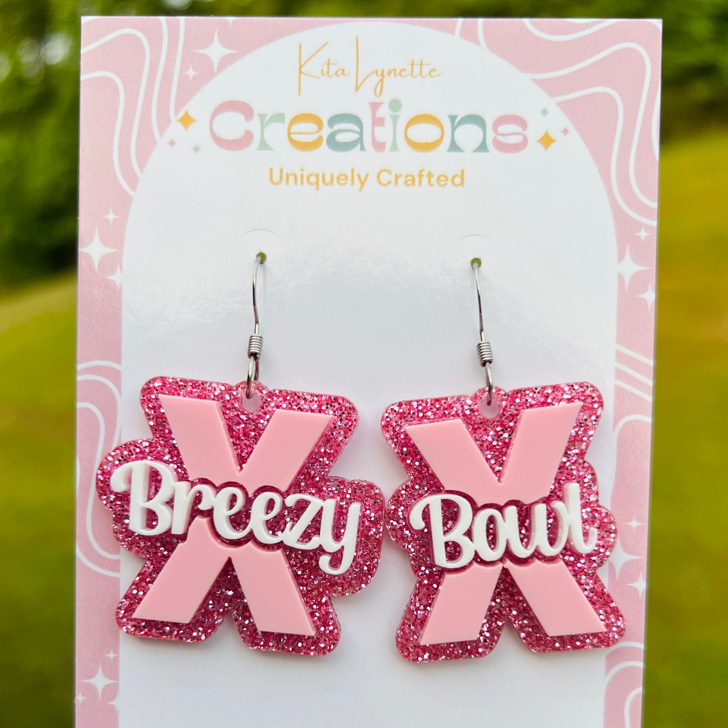 Breezy Bowl XX Earrings, Chris Brown 2025 Stadium Tour